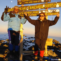 Beklimming van Mount Kilimanjaro