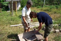 Zanzibar, volunteers work- Groep Wierden